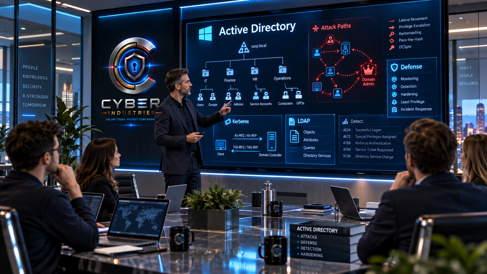 Active Directory Attack & Defense · Cyber Industries